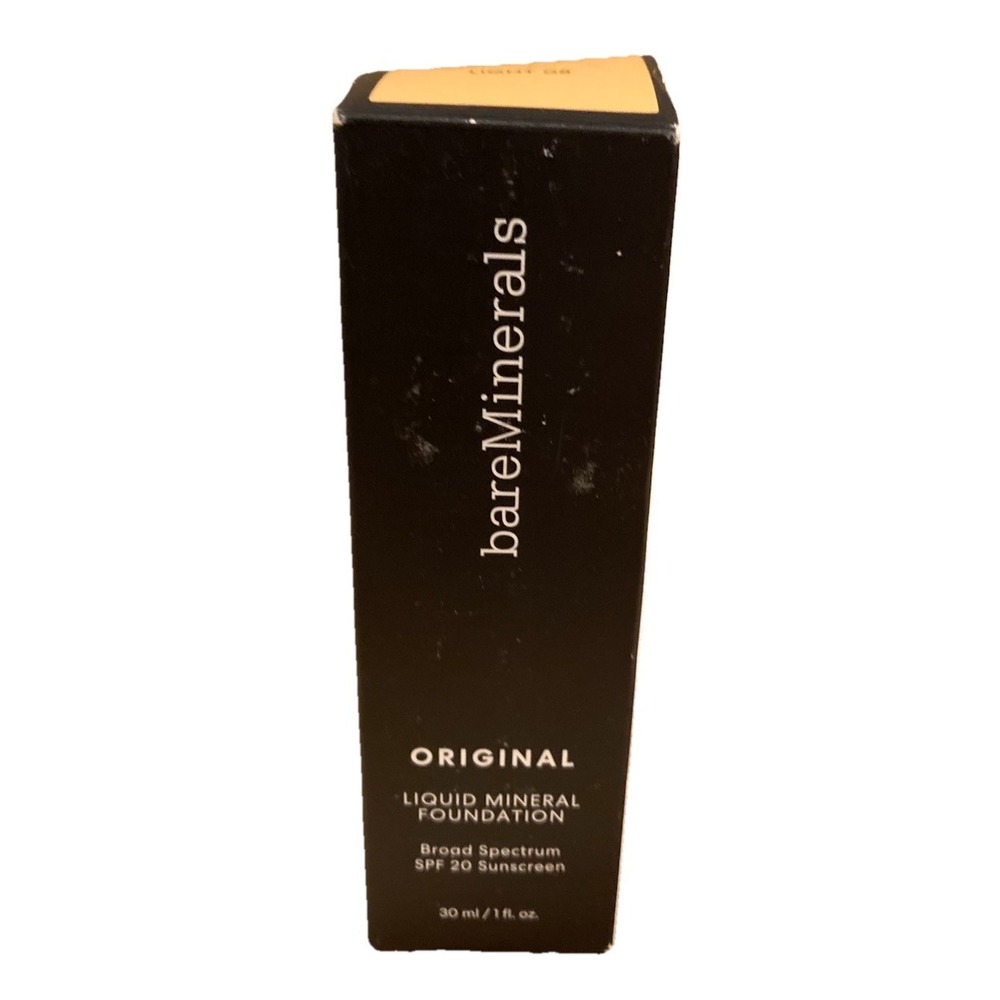 Bareminerals Original Liquid Mineral Foundation 30ml 1oz Light‎ 08 NEW